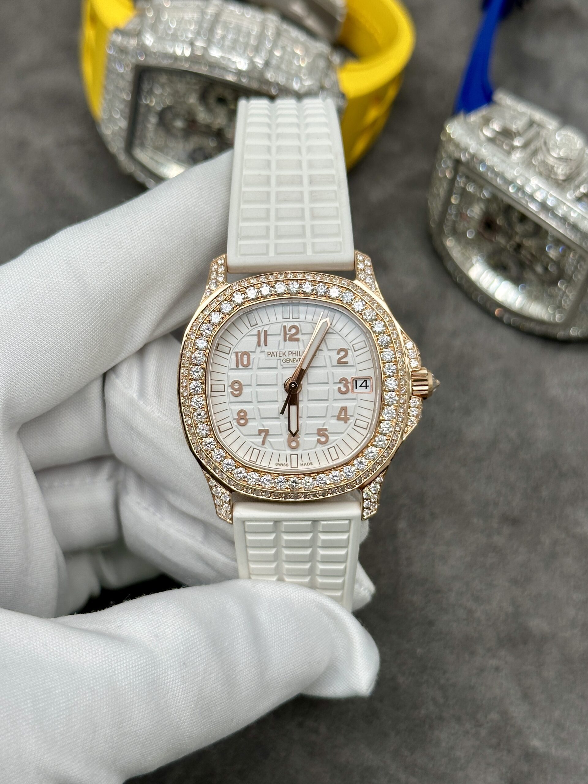 PP 18K nature diamond watch 5069R-001